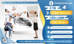 cầm xe ô tô trả góp