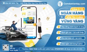 cầm xe ô tô trả góp